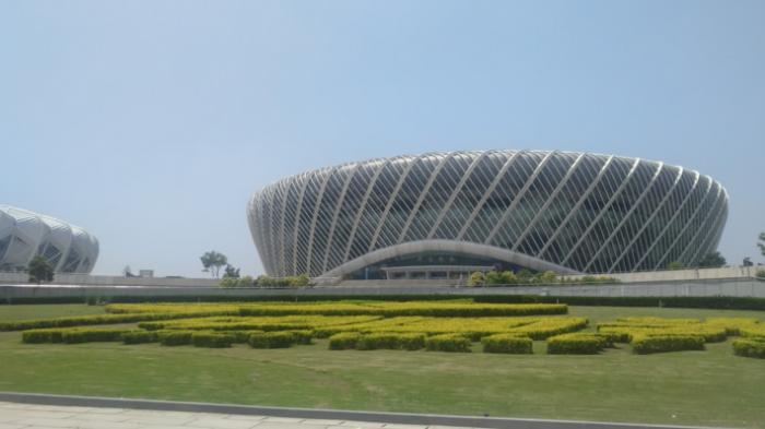 湖北奧體中心綜合館內裝